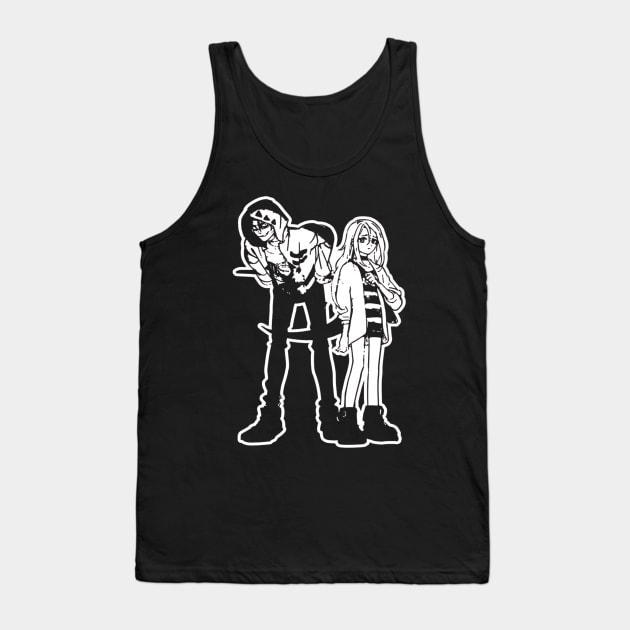 Satsuriku no Tenshi Angels of Death Tank Top by OtakuPapercraft